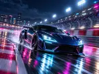 Neon Circuit Rush image