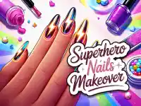 Superhero Nails Makeover image
